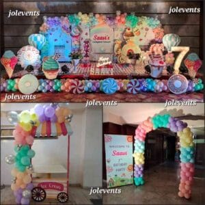 Candyland Theme Decoration Pune