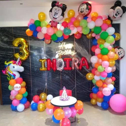 Mickey mouse theme decoration at home Pune