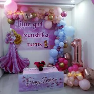Princess theme birthday decoration pune