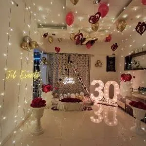 Romantic Room Decoration For birthday surprise