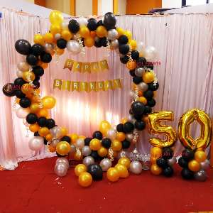 birthday surprise decoration for parents85