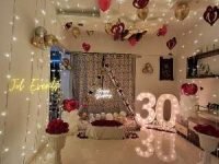 Romantic Room Decoration For birthday surprise